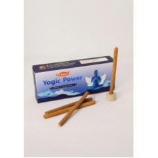 Благовония Сила Йога безосновные 80г Тридев (Yogic Power Premium Dhoop Sticks Tridev)