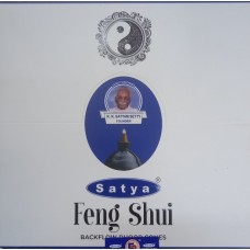 Благовония Фэн Шуй 12шт по 10 конусов = 1 блок Сатья (Dhoop Cones Feng Shui Satya)