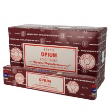 Благовония Опиум 12шт по 15г = 1 блок Сатья (Opium Satya)