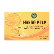 Мыло Манго 125г Секрет Индии (Mango pulp Soap Secrets of India) Индия