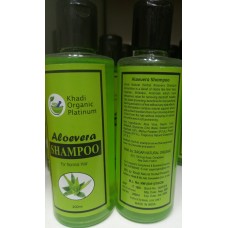 Шампунь Алоэ Вера Кхади Органик Платинум 200мл (Aloevera Shampoo Khadi Organic Platinum) Индия. КОЛИЧЕСТВО ТОВАРА ОГРАНИЧЕНО.