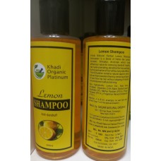 Шампунь Лимон Кхади Органик Платинум 200мл (Lemon Shampoo Khadi Organic Platinum) Индия. КОЛИЧЕСТВО ТОВАРА ОГРАНИЧЕНО.