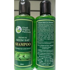 Шампунь Ним Сат Кхади Органик Платинум 200мл (Neem Sat Premium Shampoo Khadi Organic Platinum) Индия. КОЛИЧЕСТВО ТОВАРА ОГРАНИЧЕНО.