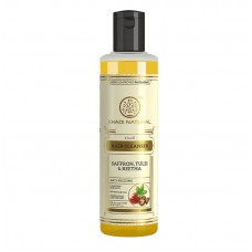 Шампунь Шафран Тулси Ритха Кхади 210мл (Saffron Tulsi Reetha Hair Cleanser Khadi) Индия