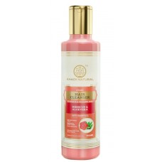 Шампунь Гибискус Алоэ Вера Кхади 210мл без сульфатов и парабенов (Hibiscus Aloevera Hair Cleanser Sulphate Paraben Free Khadi) Индия