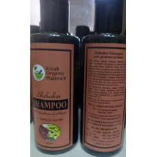 Шампунь Шикакай Ним Кхади Органик Платинум 200мл (Shikakai Neem Shampoo Khadi Organic Platinum) Индия. КОЛИЧЕСТВО ТОВАРА ОГРАНИЧЕНО.