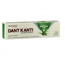 Зубная паста гель Дант Канти Алоэ Вера Патанджали 150 грамм (Dant Kanti Aloe Power Patanjali) Индия