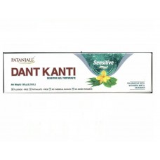 Зубная паста гель Дант Канти Сенситив Патанджали 150 грамм (Dant Kanti Sensitive Gel Patanjali) для чувствительных зубов Индия