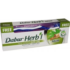 Зубная паста Дабур Хербл 150г Ним с зубной щеткой (Neem Dabur Herbl)