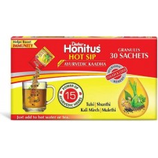 Травяной напиток Хонитус Дабур 30 шт по 4г (Honitus Hot Sip Dabur) против вирусов, гриппа и простуды